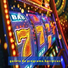 garota de programa barreiras